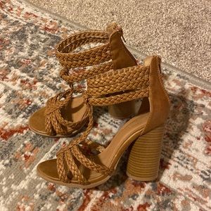 Charlotte Russe tan heels